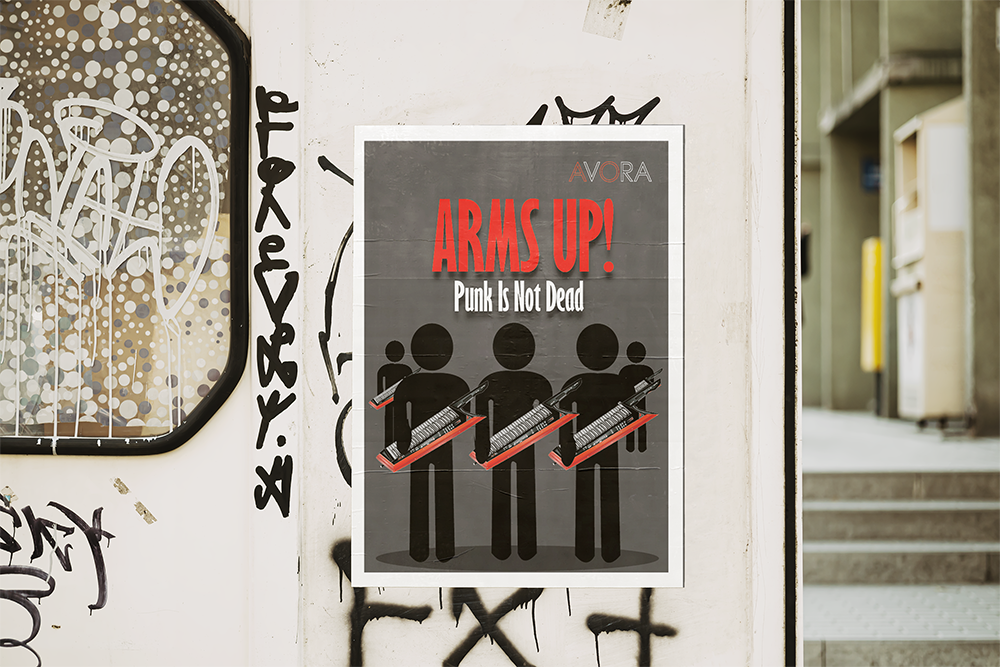 Logo of Avora keytar brand.